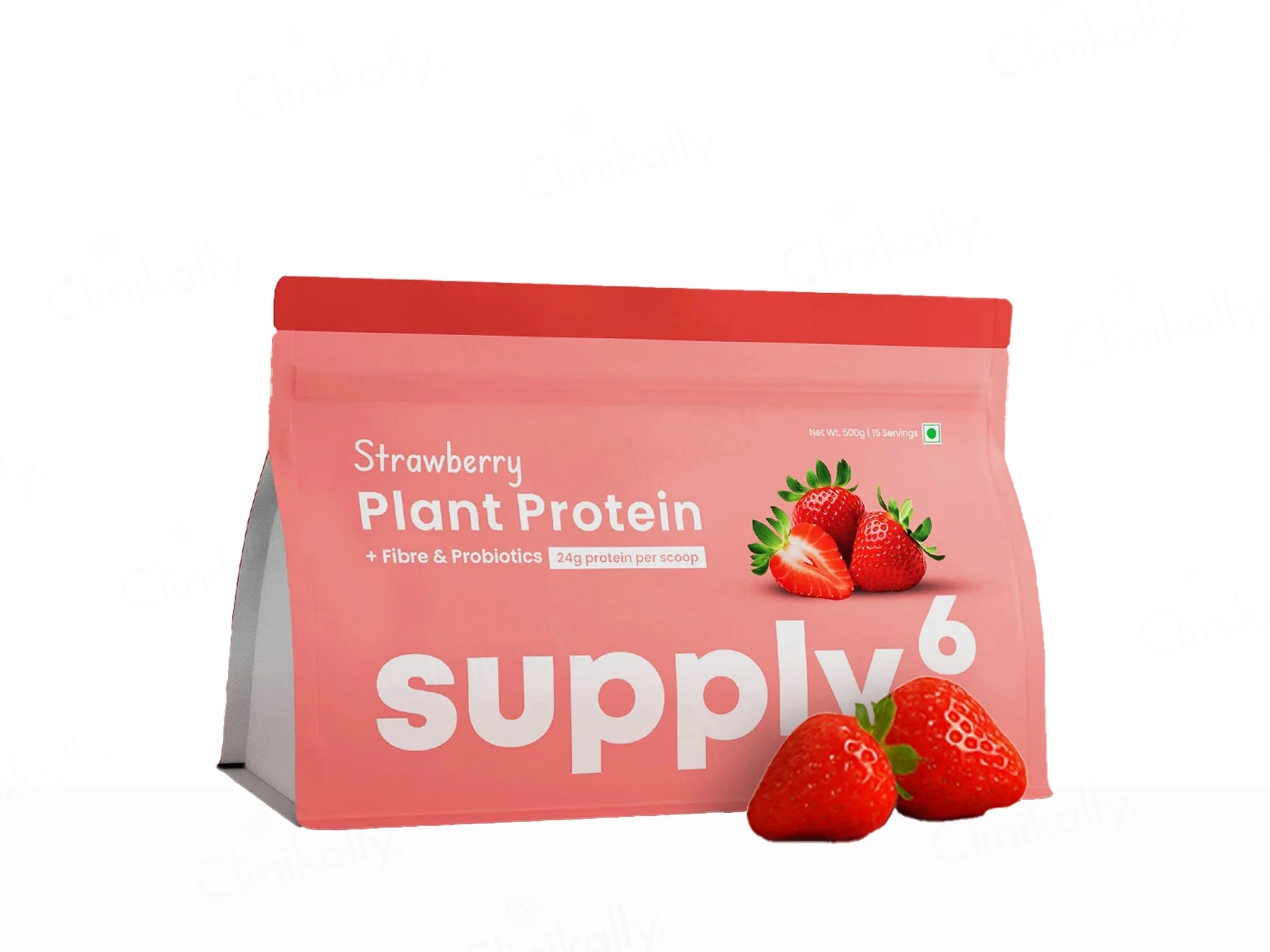 Supply6 Fiber and  Probiotics Plant Protein Powder