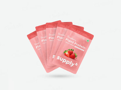 Supply6 Fiber and  Probiotics Plant Protein Powder