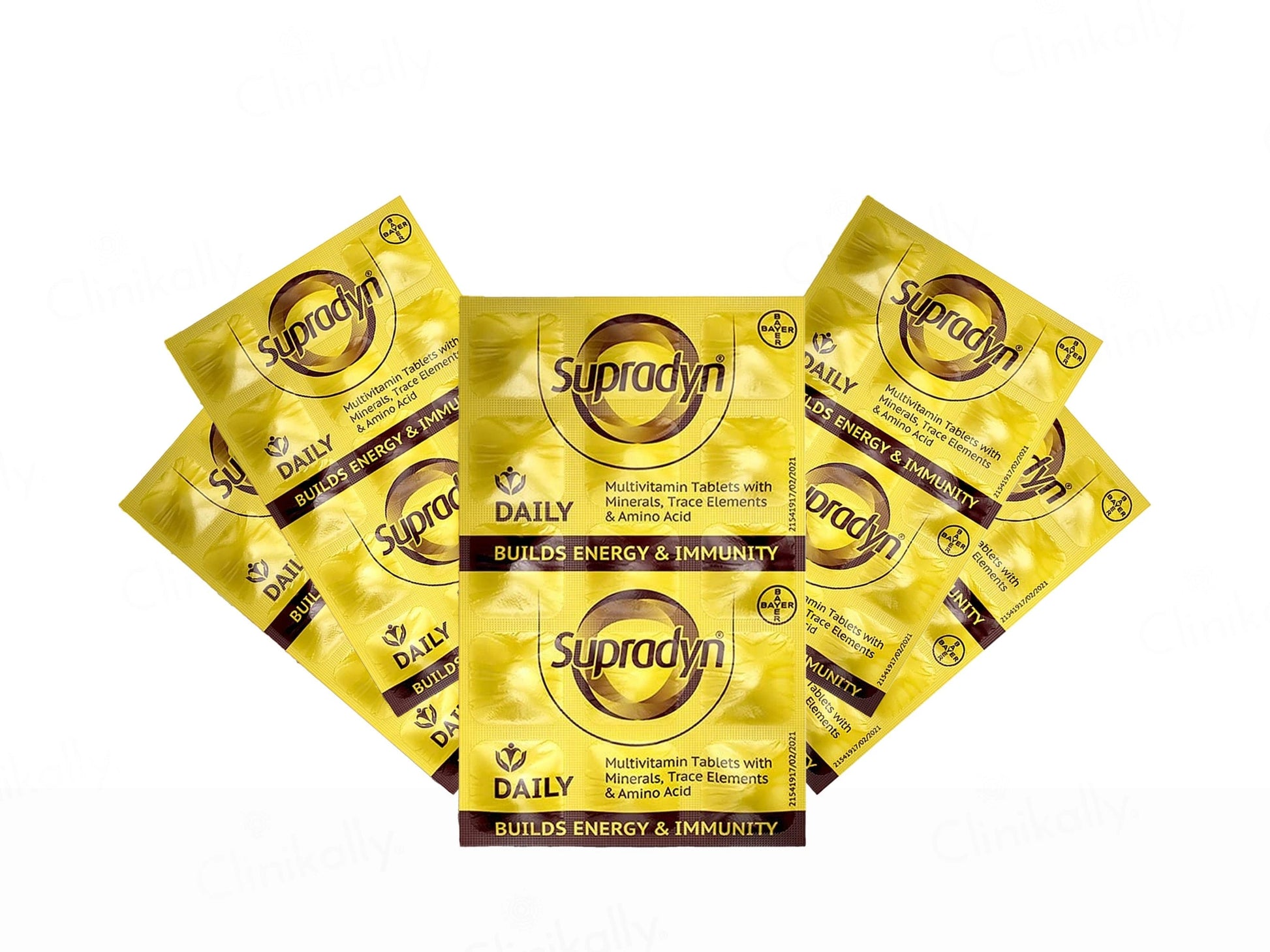 Supradyn Daily Multivitamin Tablet For Energy and  Immunity