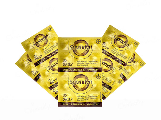 Supradyn Daily Multivitamin Tablet For Energy and  Immunity