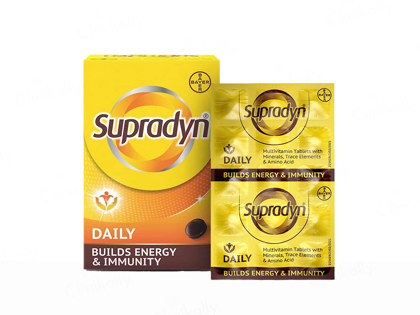 Supradyn Daily Multivitamin Tablet For Energy and  Immunity