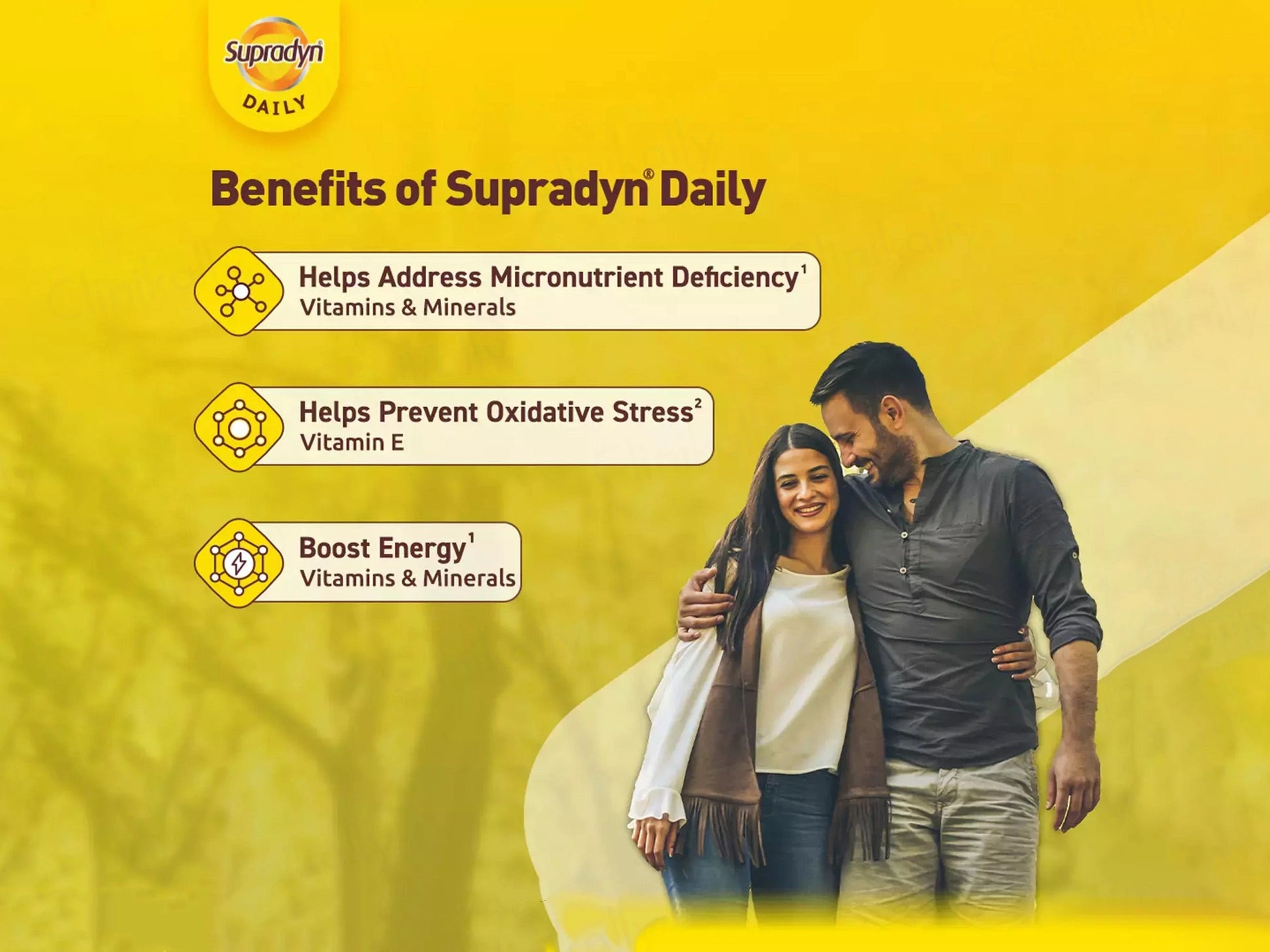 Supradyn Daily Multivitamin Tablet For Energy and  Immunity