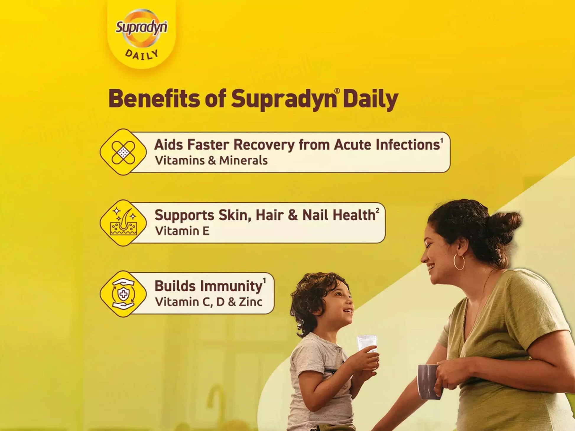 Supradyn Daily Multivitamin Tablet For Energy and  Immunity