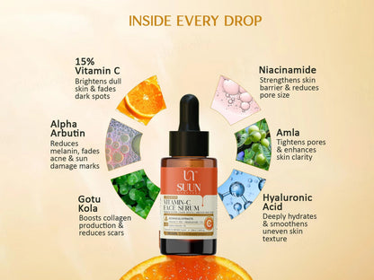Suun Ayurveda Advanced 15 Percent Vitamin-C Face Serum