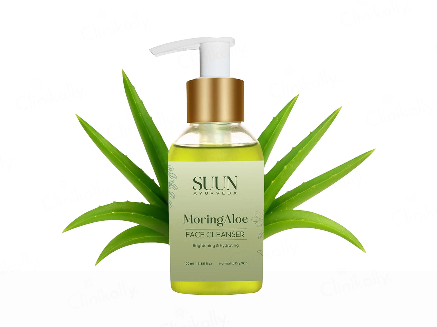 Suun Ayurveda MoringAloe Brightening and  Hydrating Face Cleanser