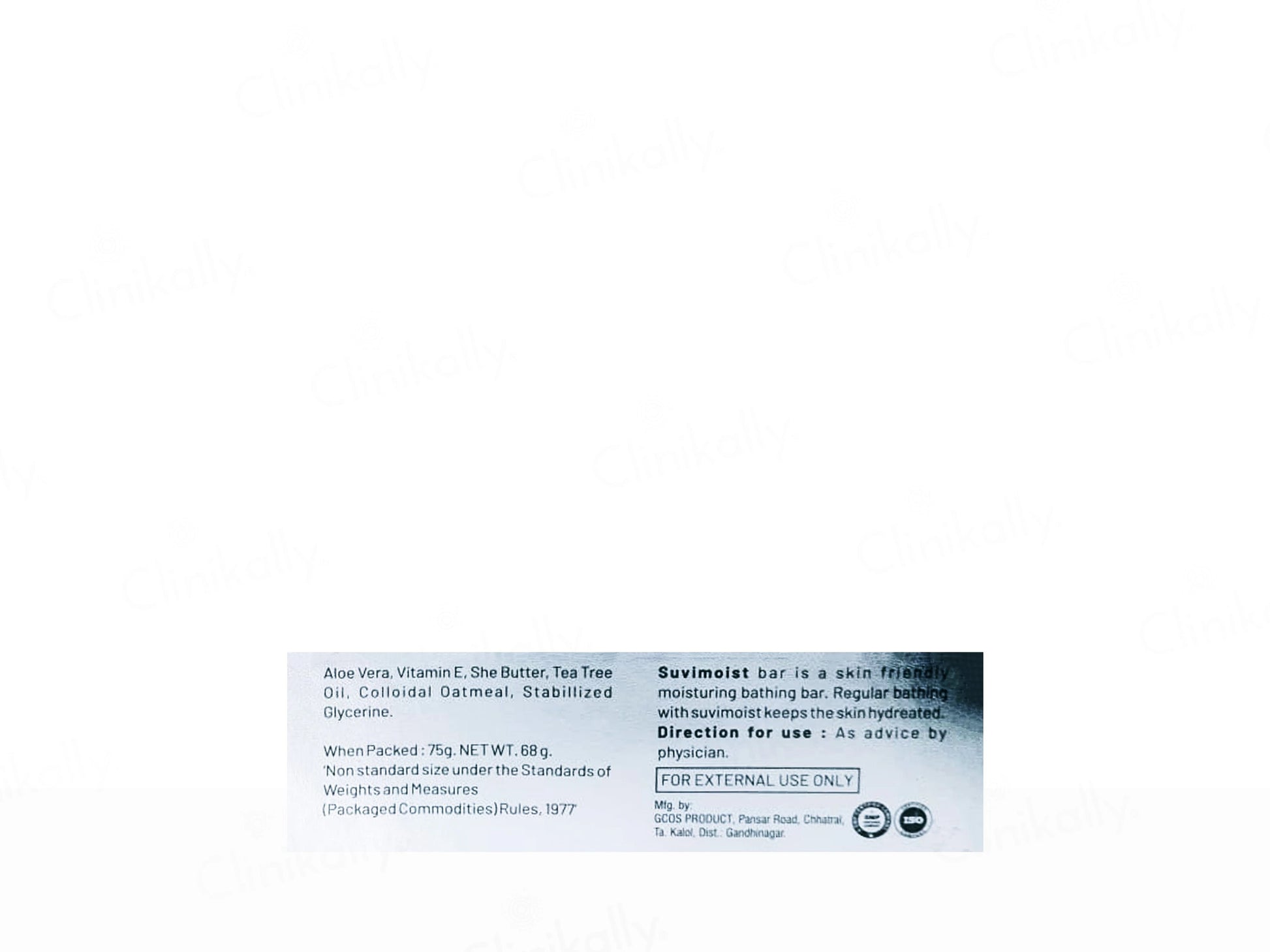 Suvimoist Moisturising Bar