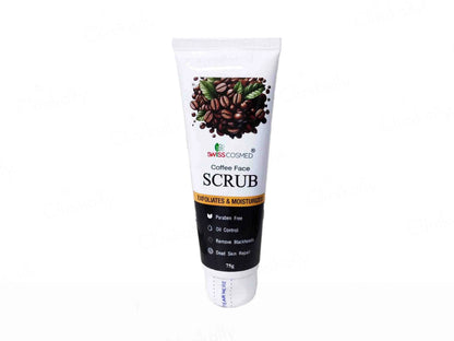 Swisscosmed Coffee Exfoliating and  Moisturizing Face Scrub