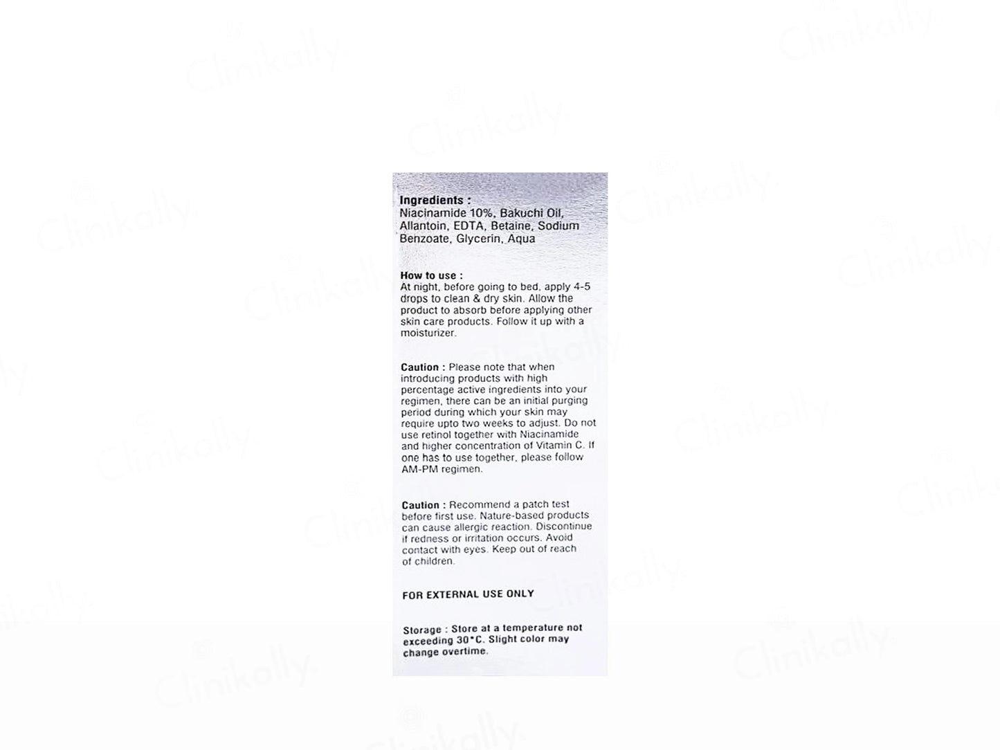 Swisscosmed Niacinamide 10 Percent Skin Clarifying Serum