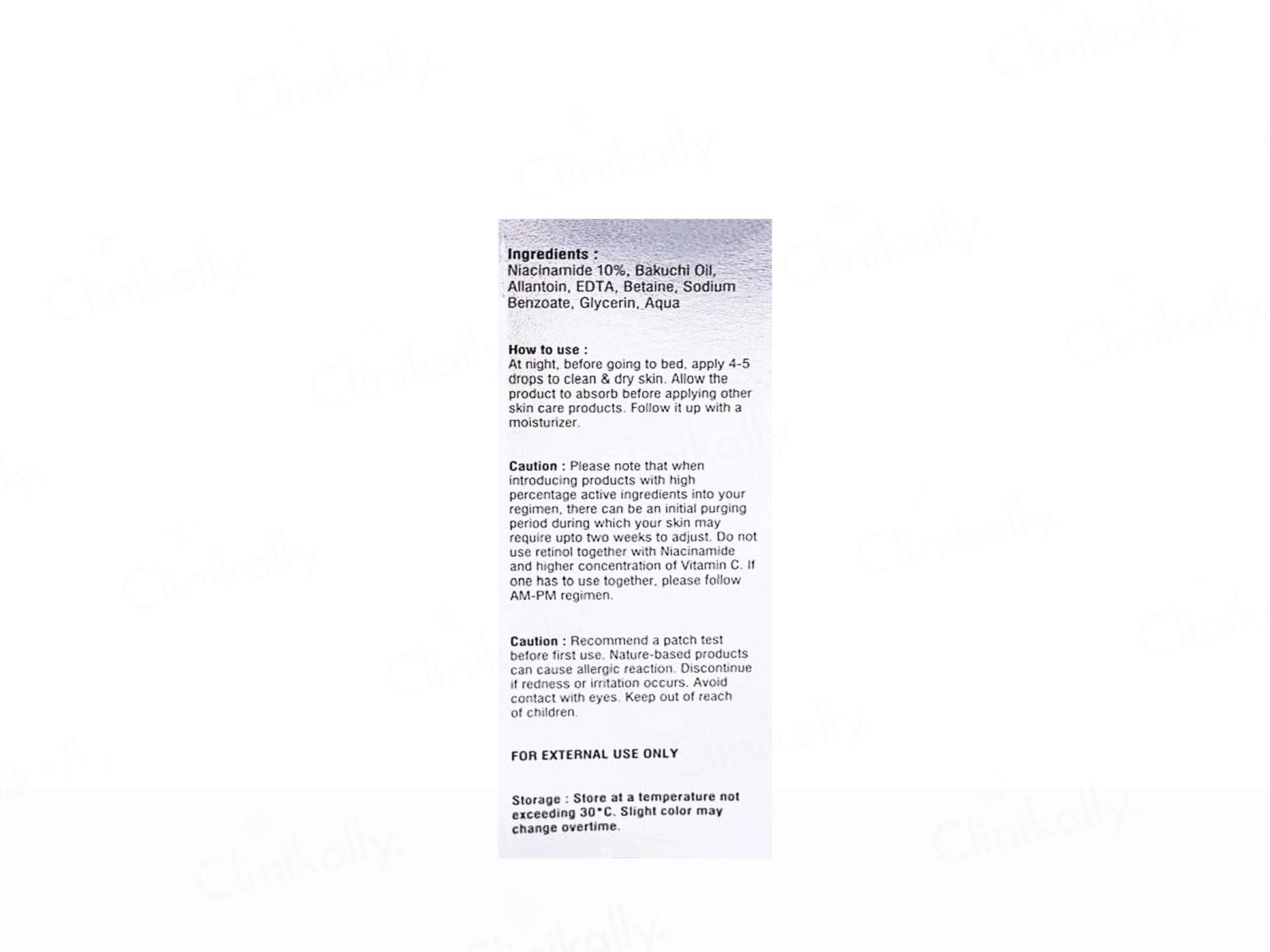 Swisscosmed Niacinamide 10 Percent Skin Clarifying Serum