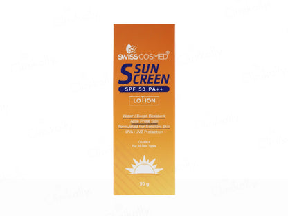 Swisscosmed Sunscreen Lotion SPF 50 PA