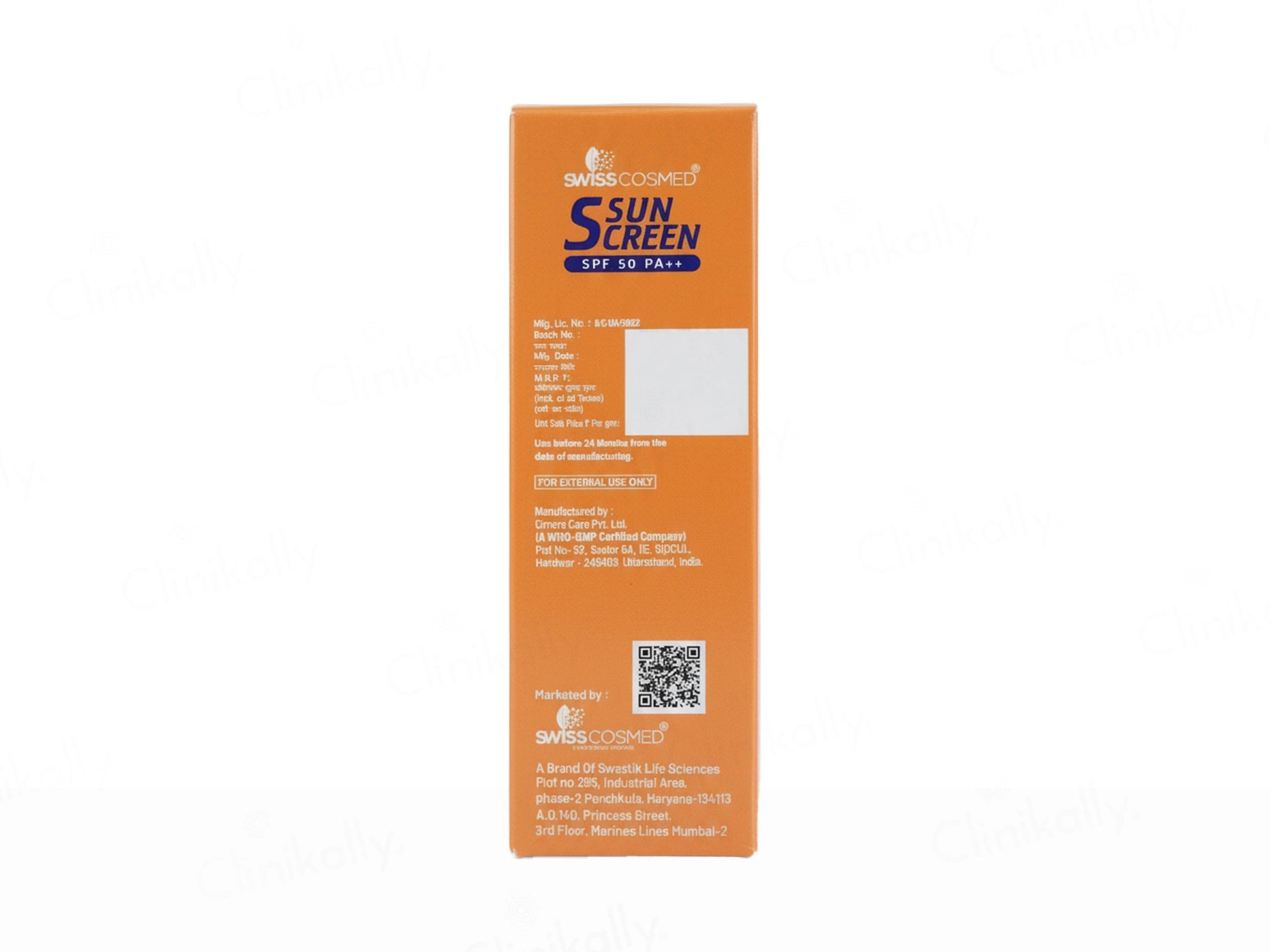 Swisscosmed Sunscreen Lotion SPF 50 PA