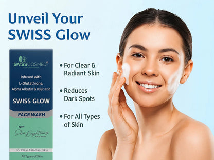 Swisscosmed SwissGlow Skin Brightening Face Wash