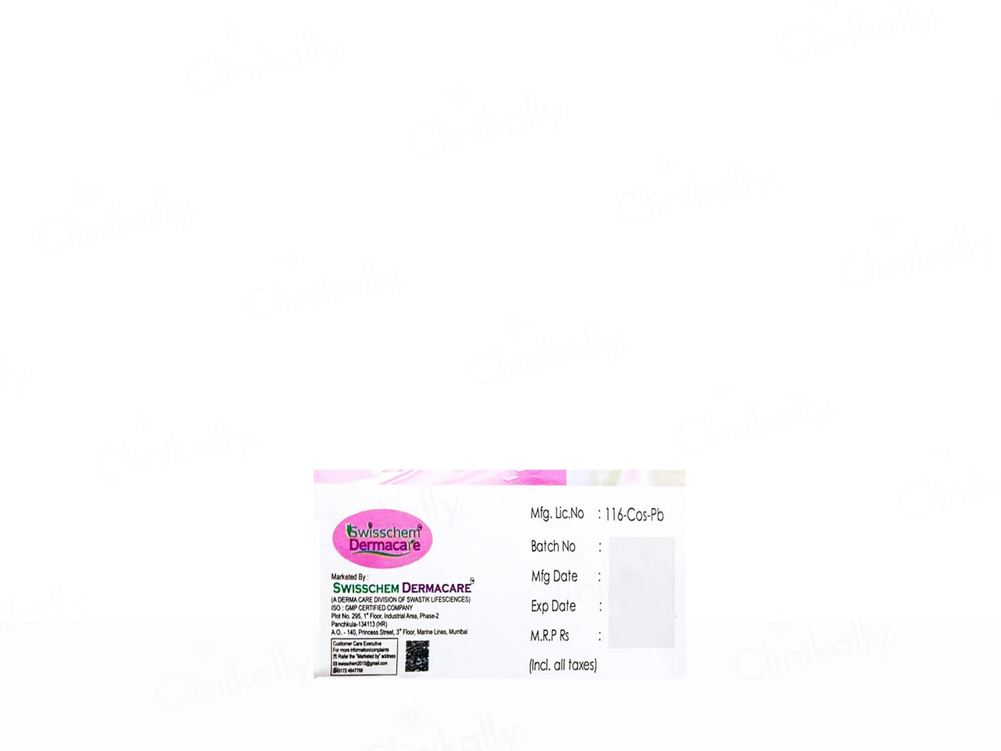 Swisscosmed SwissGlow Skin Whitening Soap