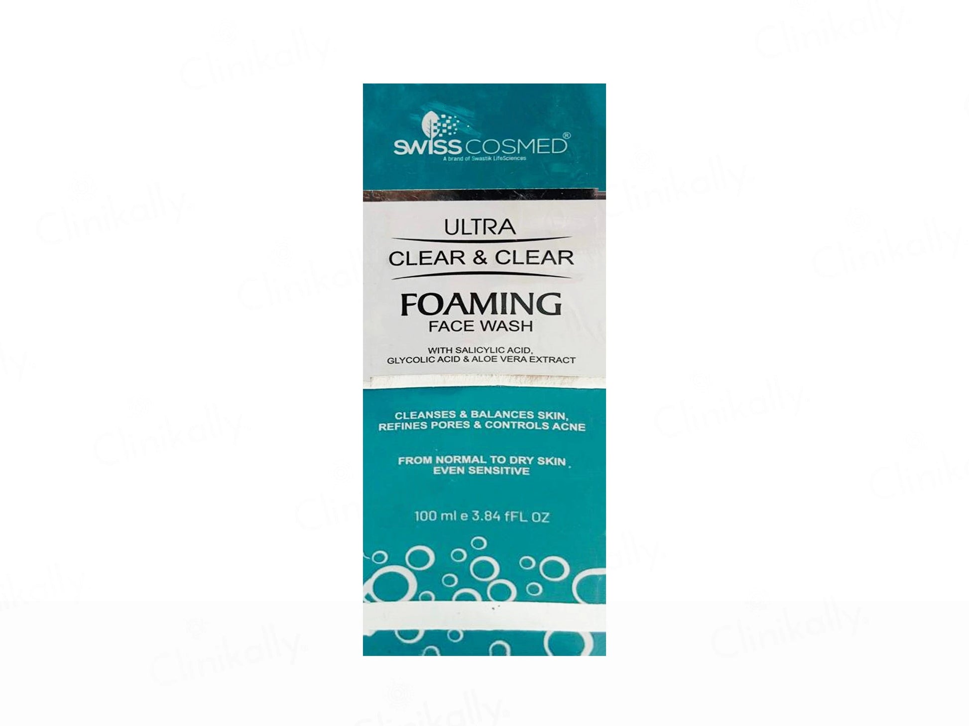 Swisscosmed Ultra Clear and  Clear Foaming Face Wash
