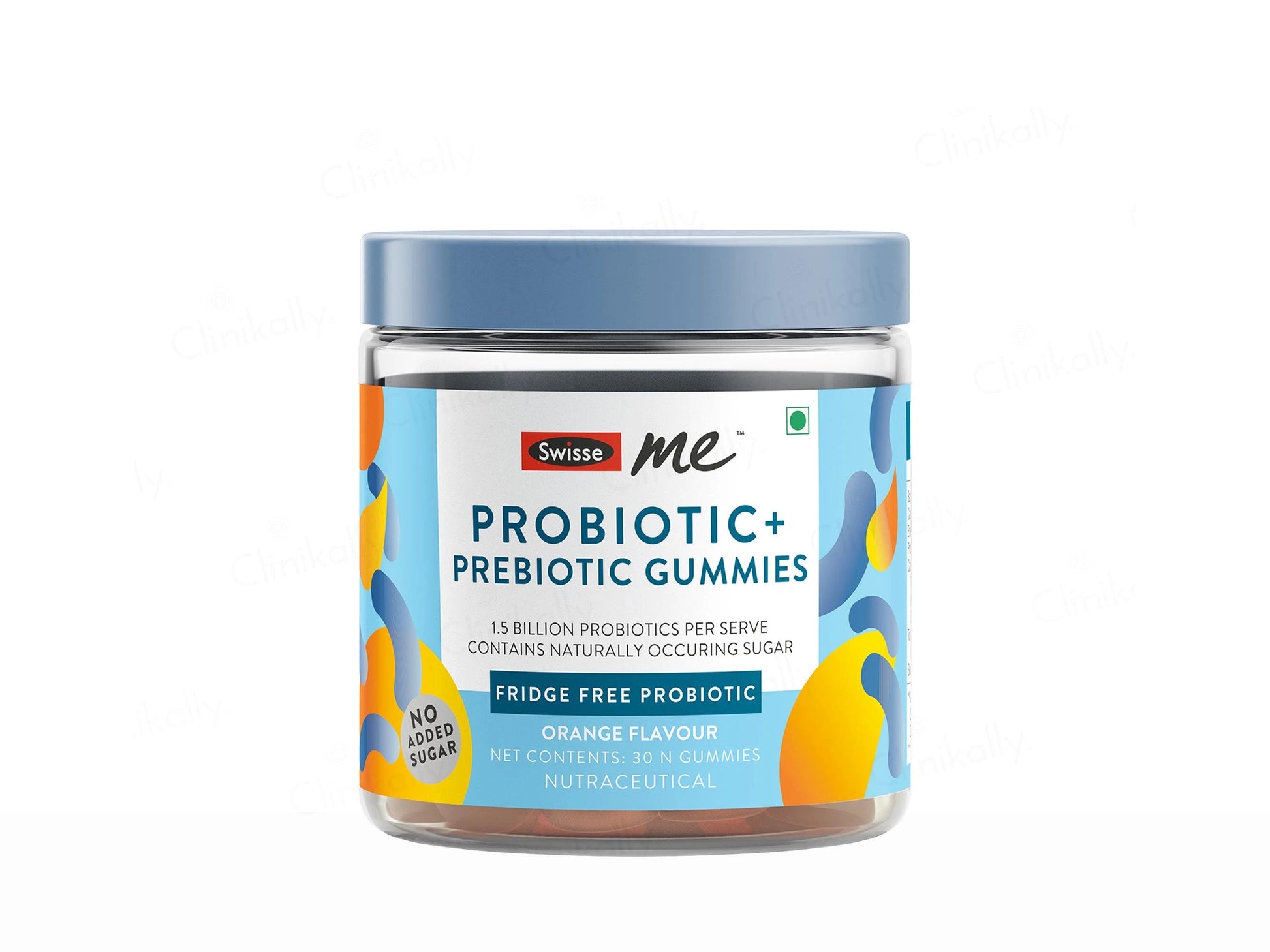 SwisseMe Probiotic  Prebiotic Gummies - Orange Flavour