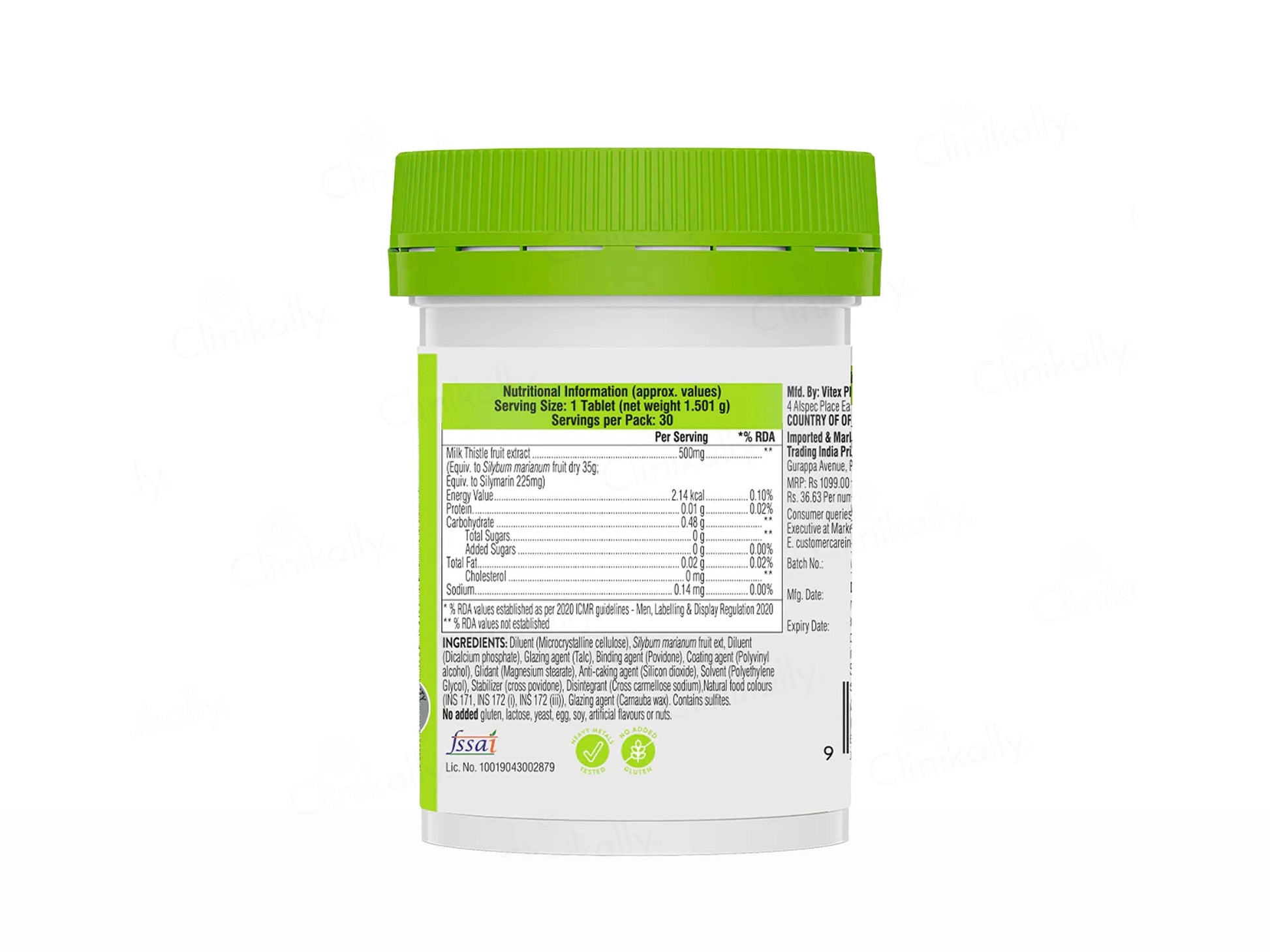 Swisse Ultiboost High Strength Milk Thistle Tablet