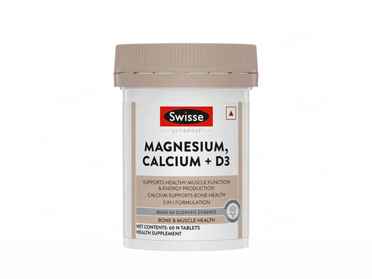 Swisse Ultiboost Magnesium, Calcium  D3 Tablet