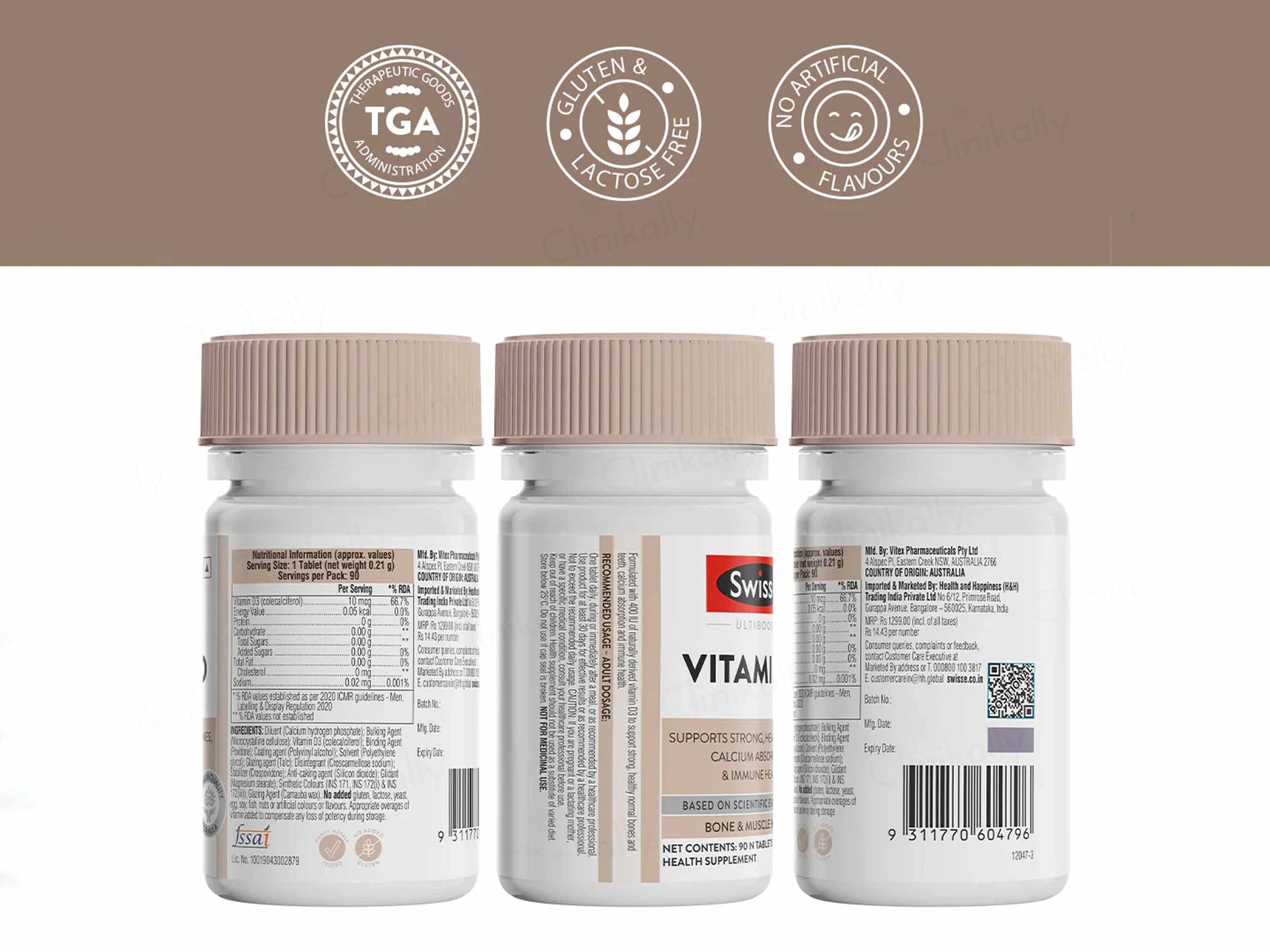 Swisse Ultiboost Vitamin D Tablet