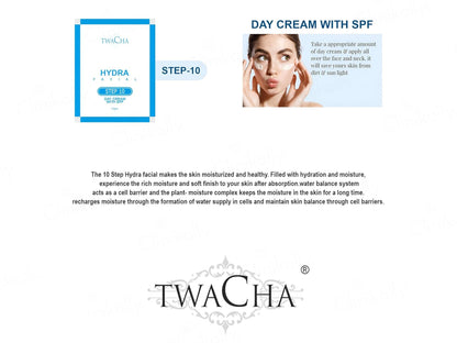 TWACHA 10 Steps Hydra Facial Kit
