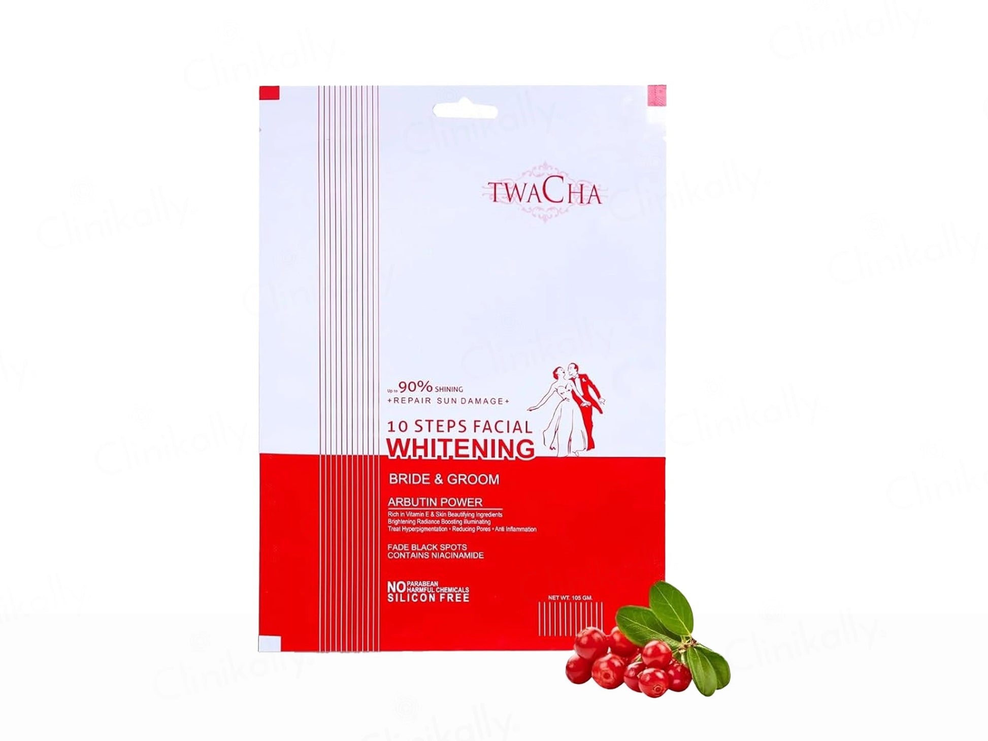 TWACHA 10 Steps Whitening Facial Kit For Bride and  Groom