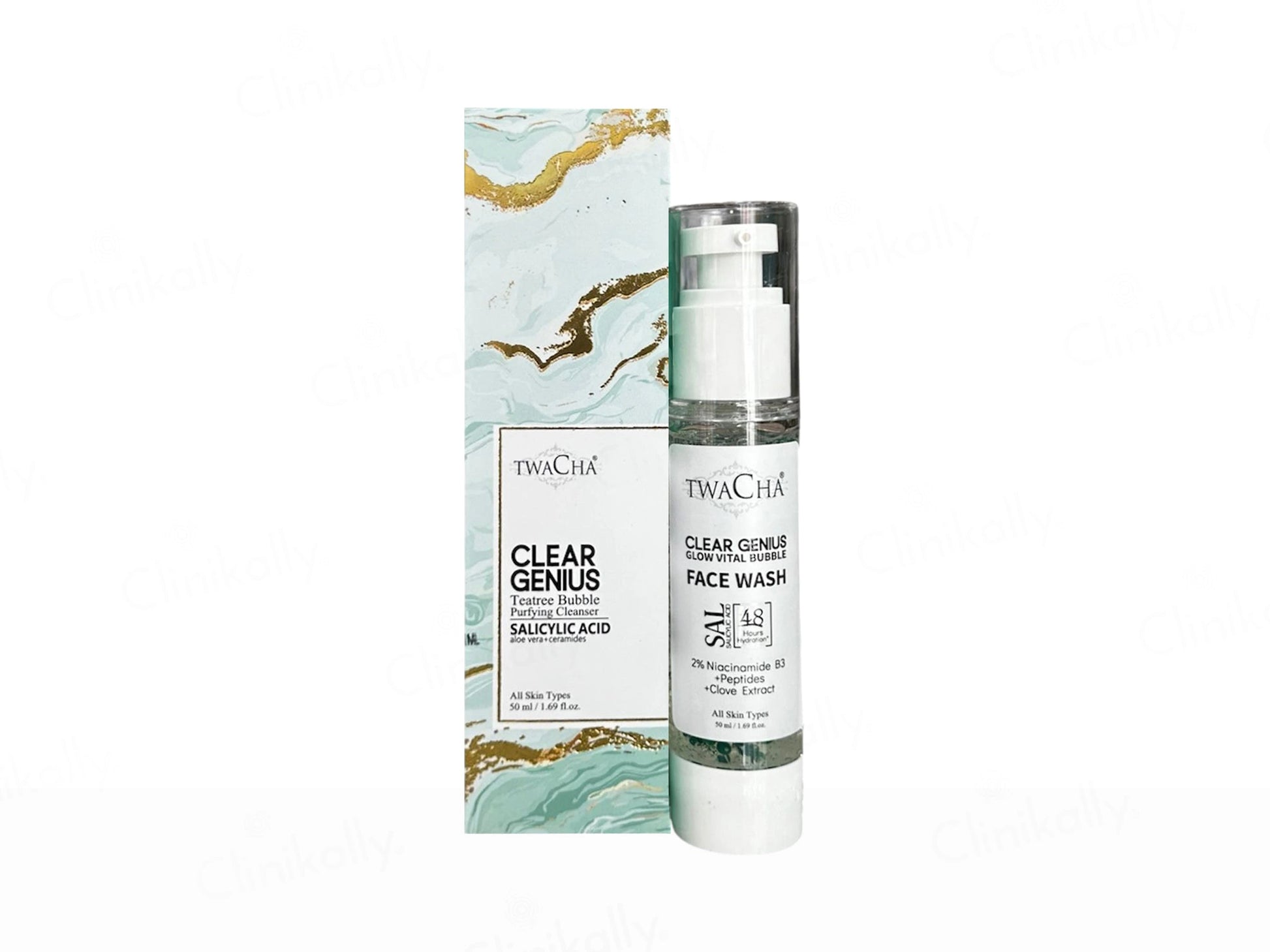 TWACHA Clear Genius TeaTree Bubble Purifying Cleanser