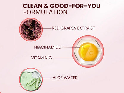 TWACHA Moisturizing Red Wine Facial Kit