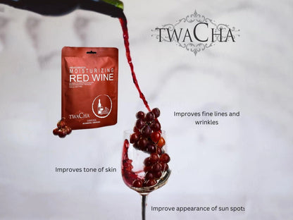 TWACHA Moisturizing Red Wine Facial Kit