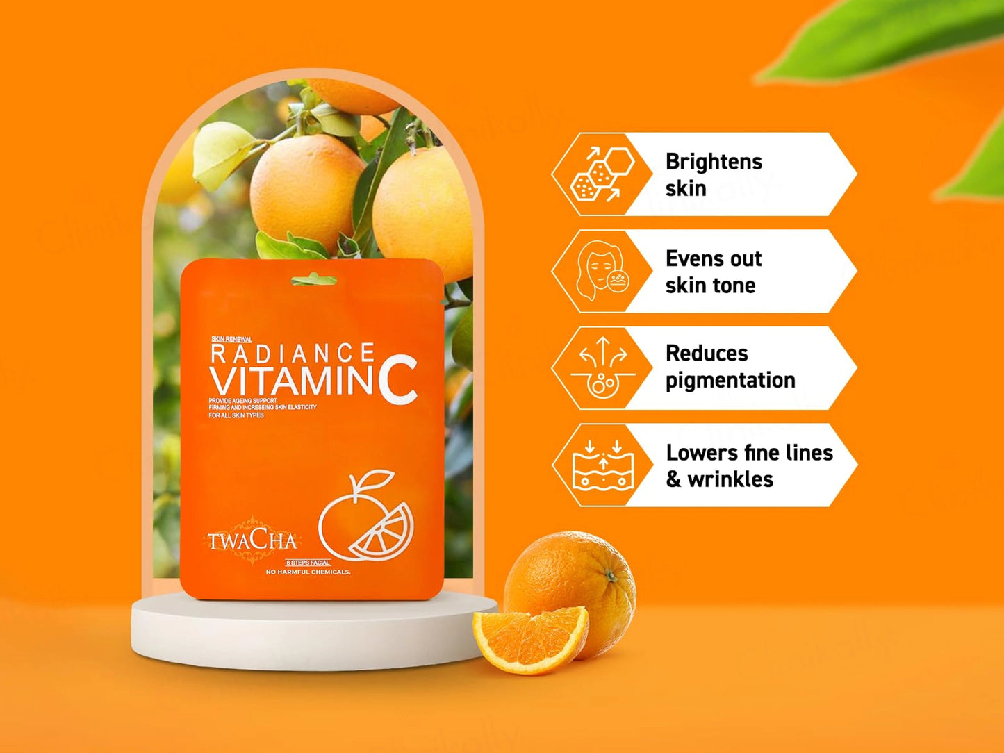 TWACHA Radiance Vitamin-C Facial Kit