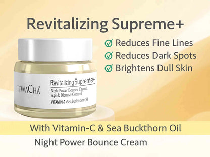 TWACHA Revitalizing Supreme Night Power Bounce Cream