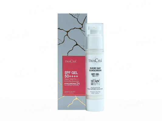 TWACHA SPF Super Mild Ultra Light Every Day Sunscreen Gel SPF 50 PA