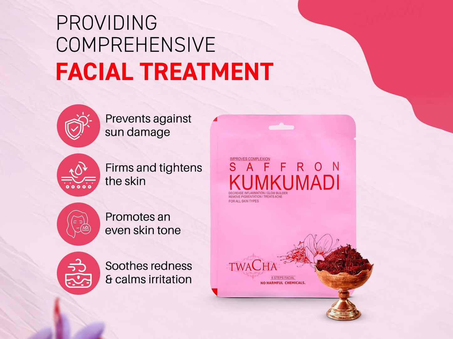 TWACHA Saffron Kumkumadi Facial Kit