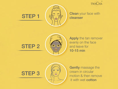 TWACHA Tan Remover Skin Brightening Cream