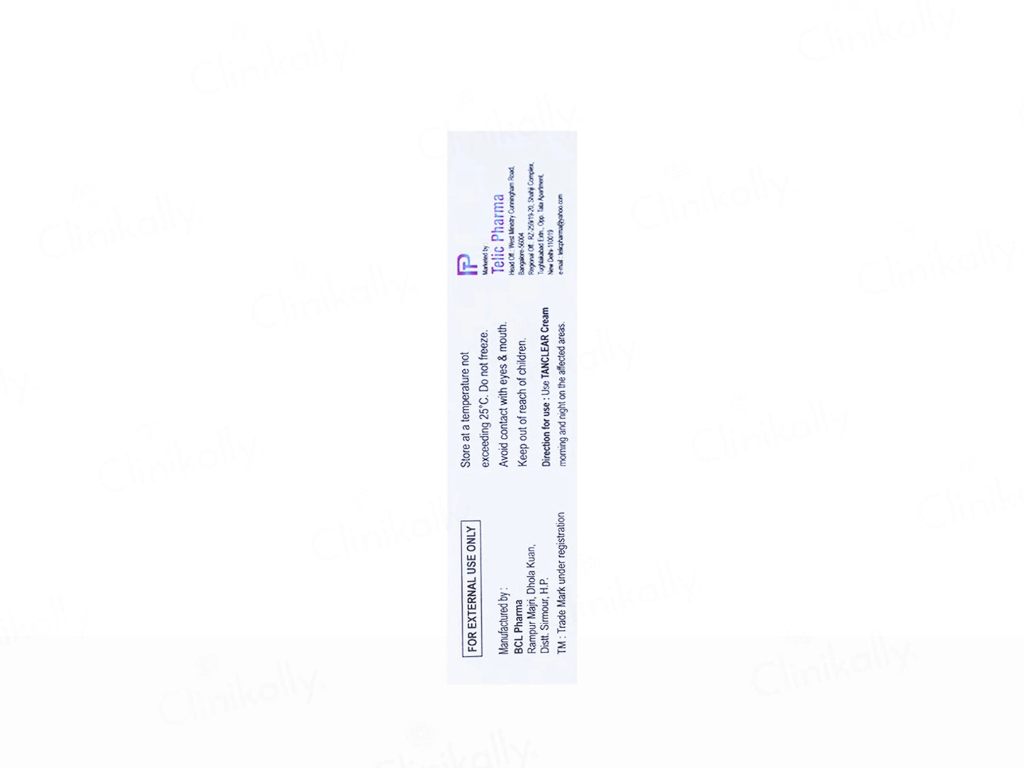 Tanclear Cream