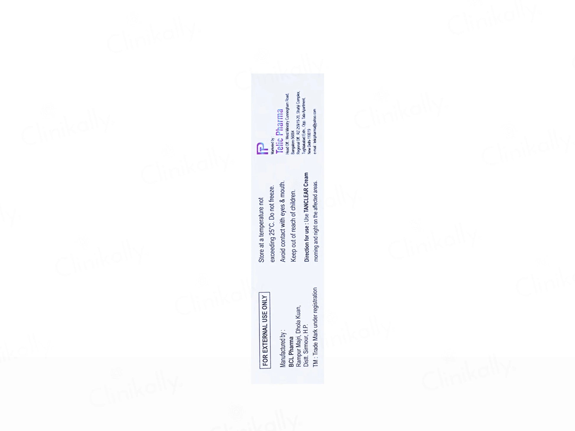 Tanclear Cream