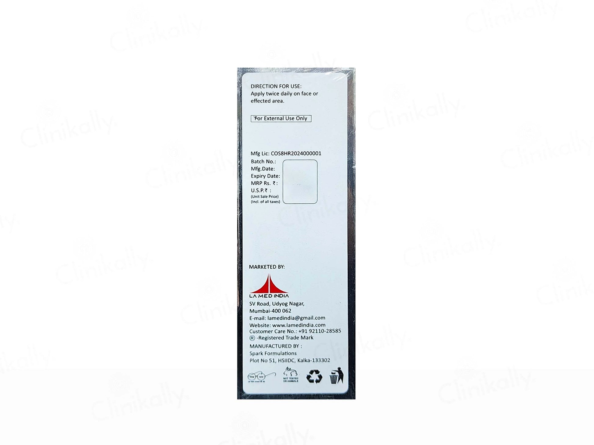 Tanglow Skin Brightening Cream