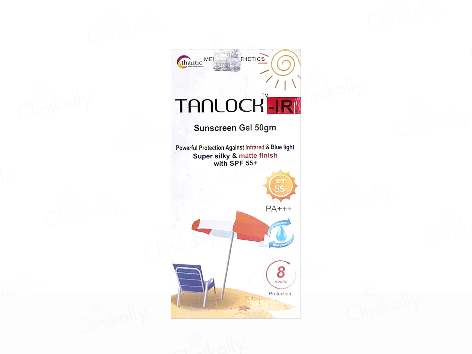 Tanlock-IR Anti-Ageing Sunscreen Gel SPF 55 PA