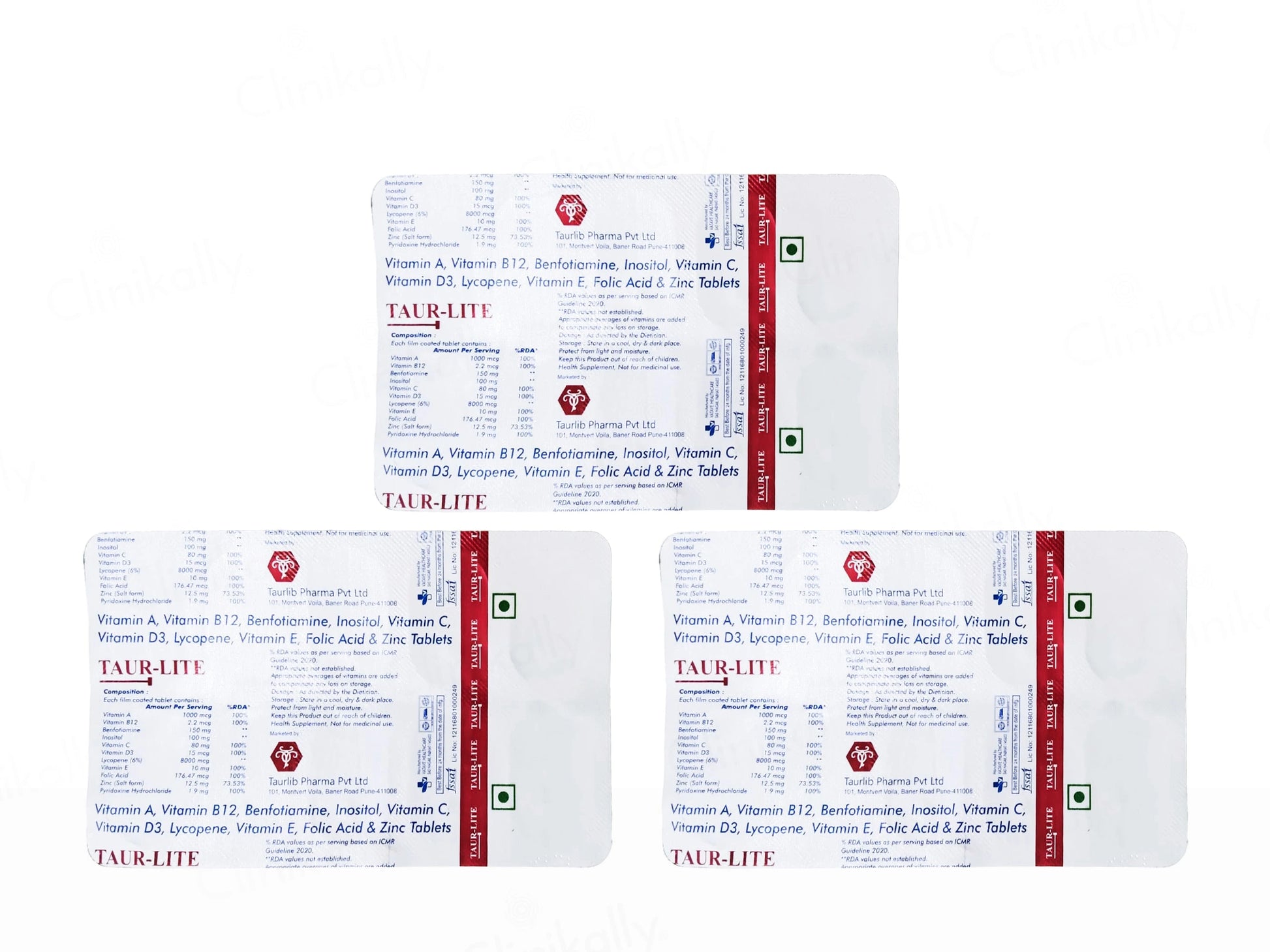 Taur-Lite Health Supplement Tablet