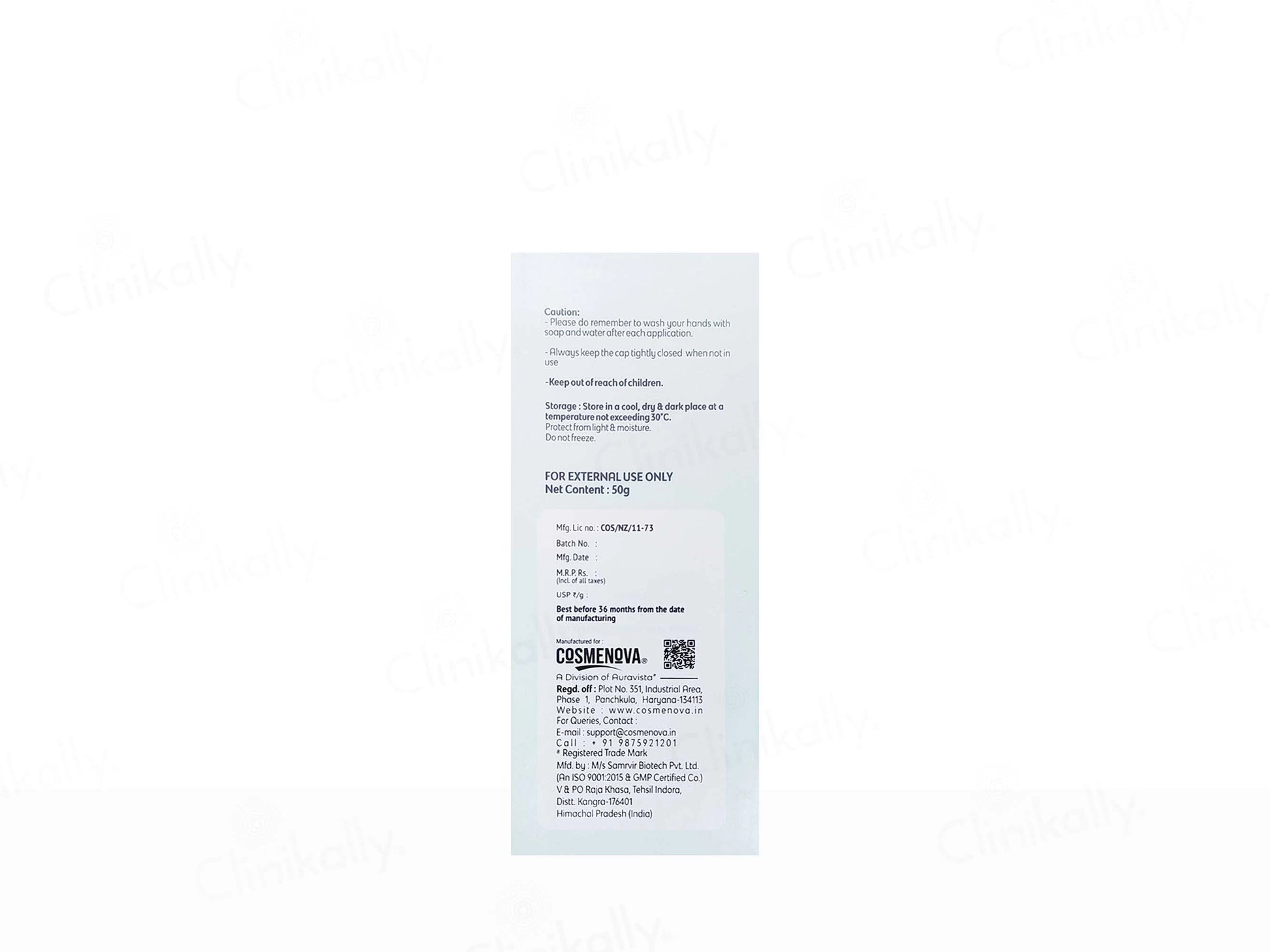 Tecnosoft A30 Advanced Care Body Cream SPF 30