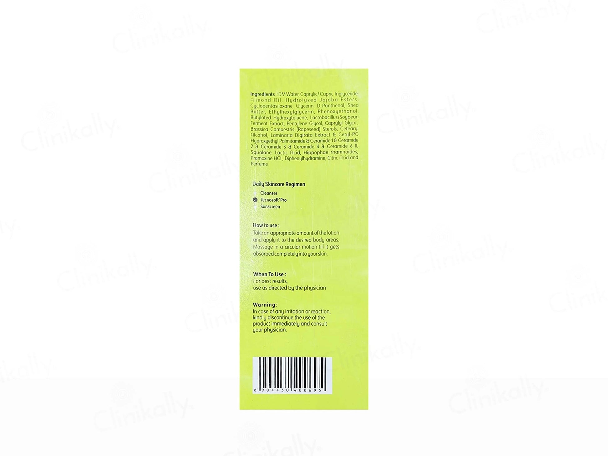 Tecnosoft Pro Ultra Soothing Probiotic Lotion