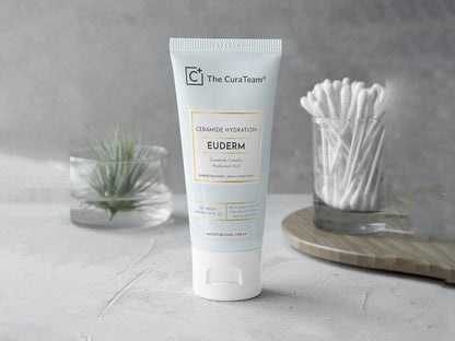 The CuraTeam Euderm Ceramide Hydration Moisturizing Cream
