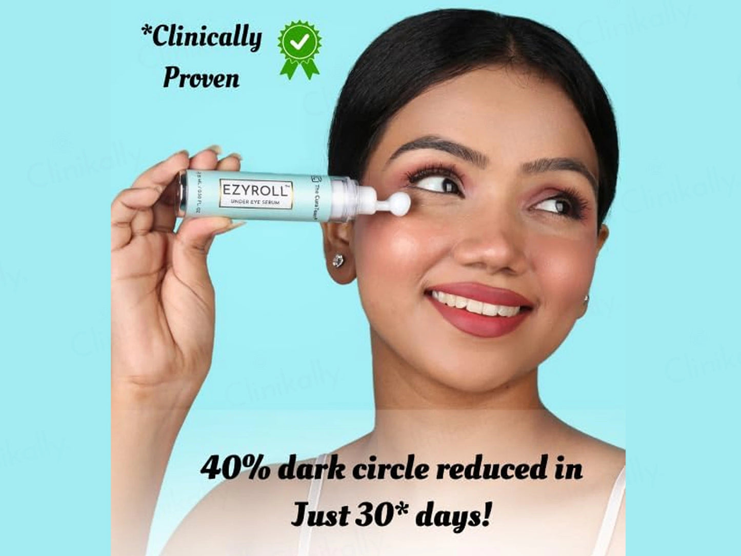 The CuraTeam Ezyroll Rejuvenating Under Eye Serum