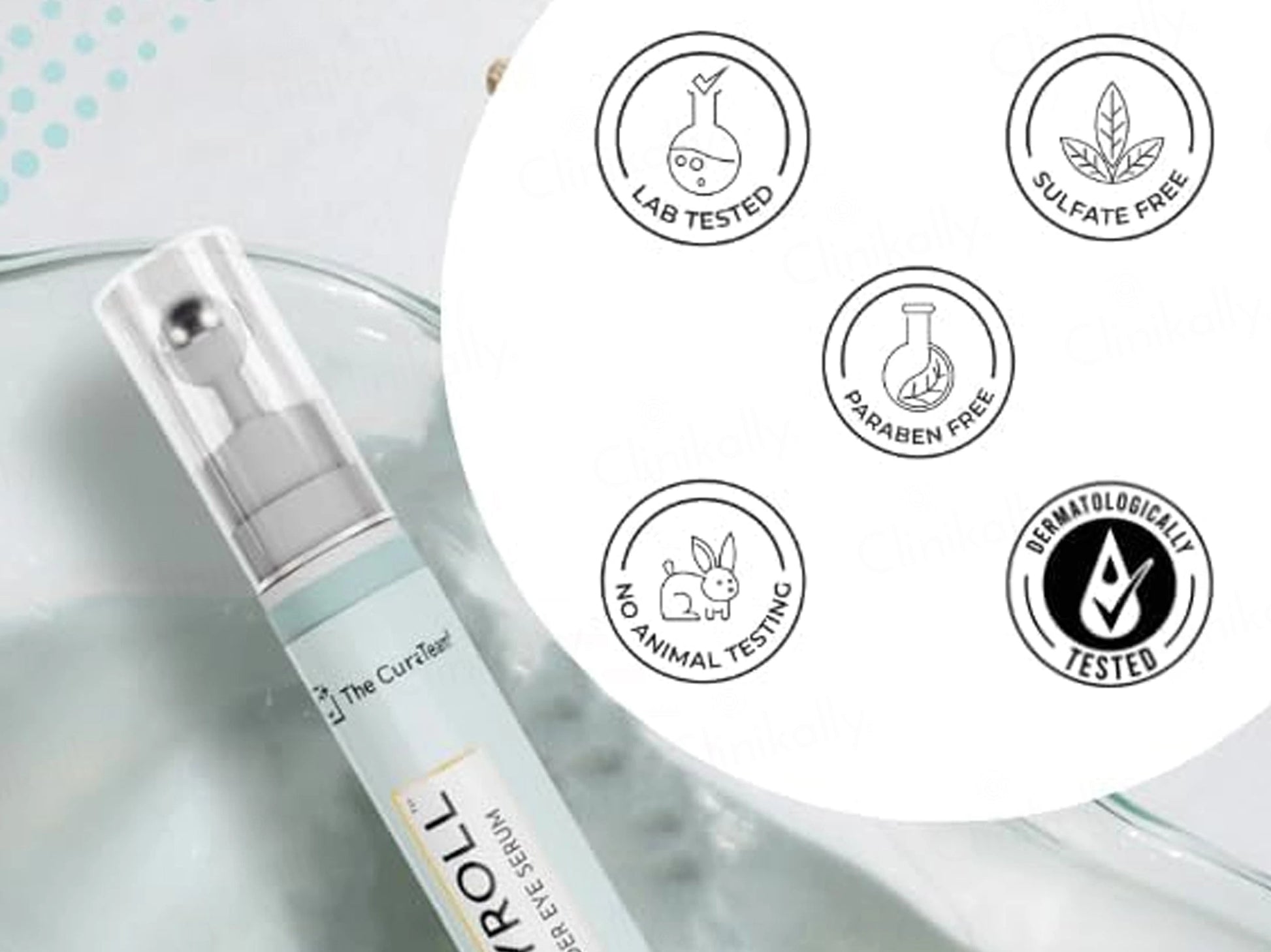The CuraTeam Ezyroll Rejuvenating Under Eye Serum