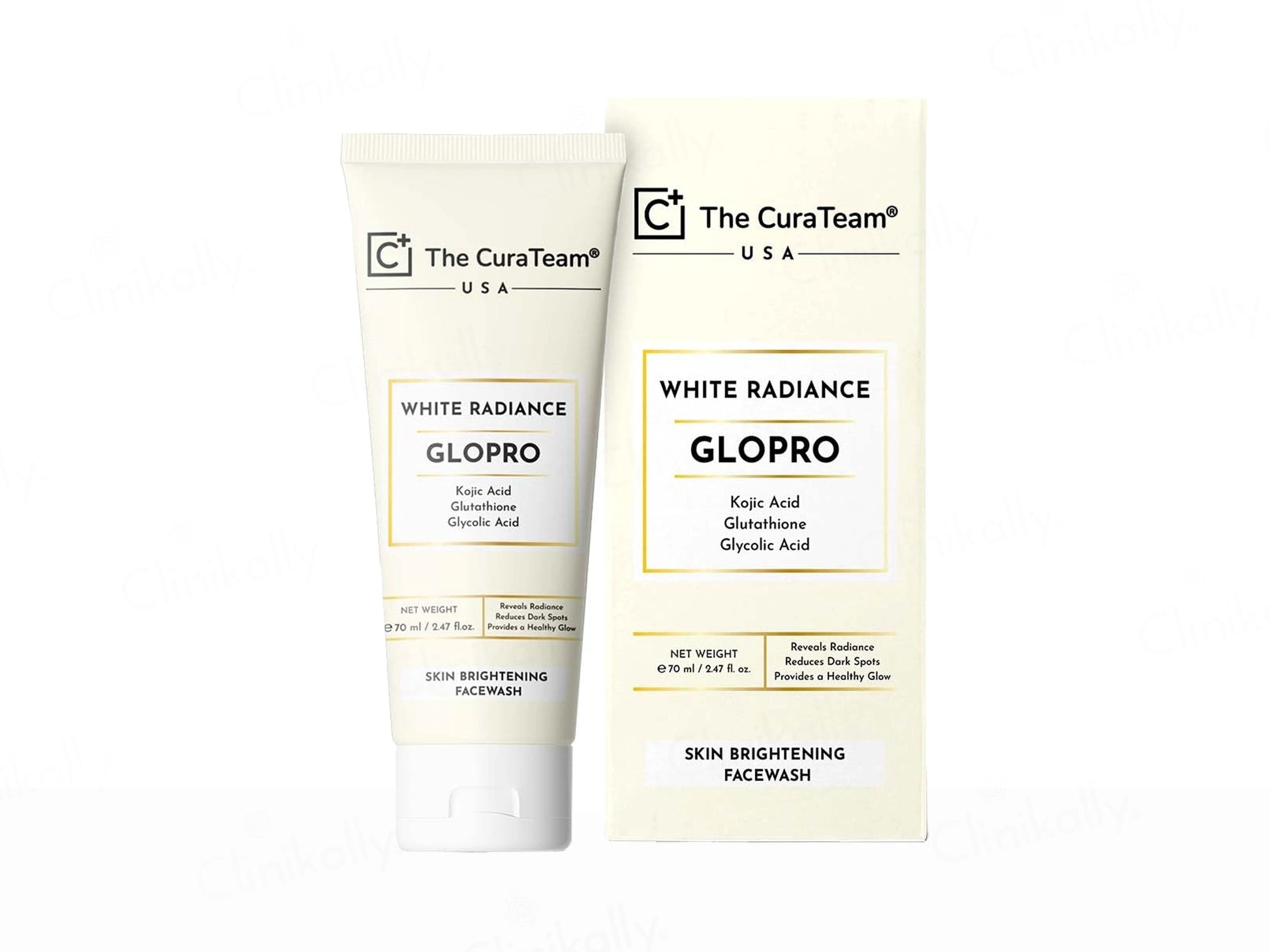The CuraTeam Glopro White Radiance Skin Brightening Facewash
