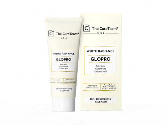 The CuraTeam Glopro White Radiance Skin Brightening Facewash