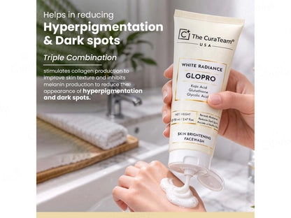 The CuraTeam Glopro White Radiance Skin Brightening Facewash