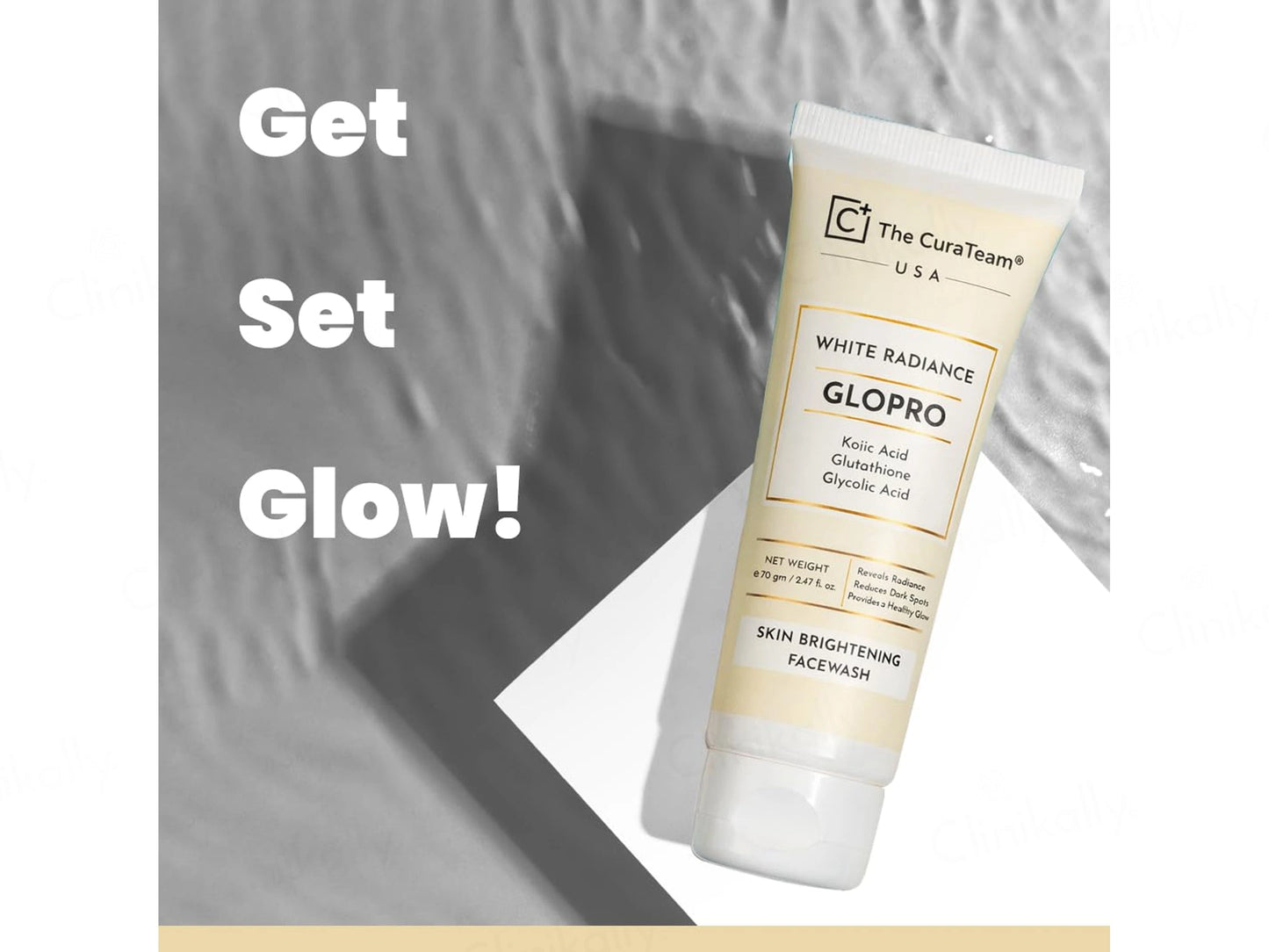 The CuraTeam Glopro White Radiance Skin Brightening Facewash