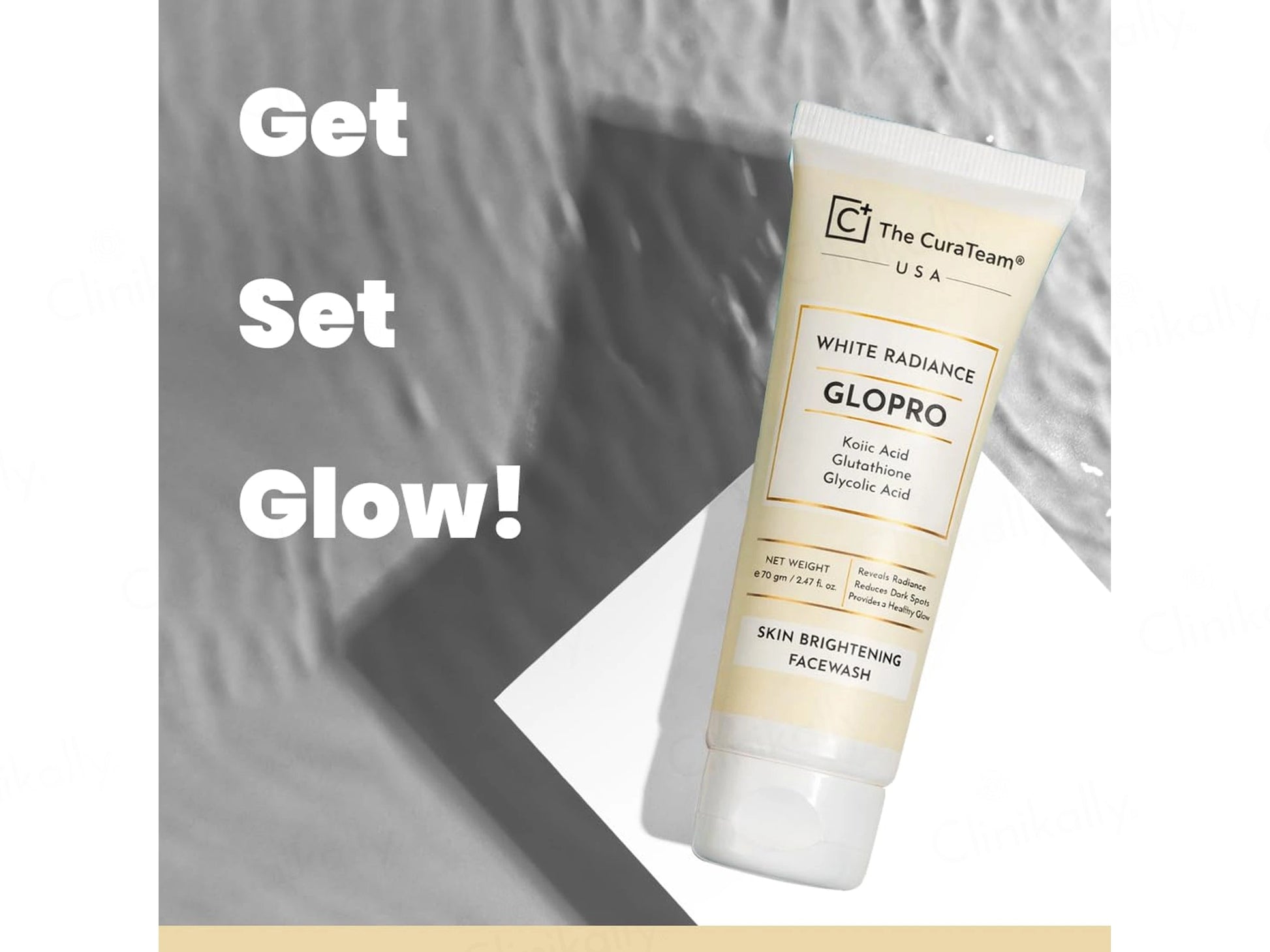 The CuraTeam Glopro White Radiance Skin Brightening Facewash