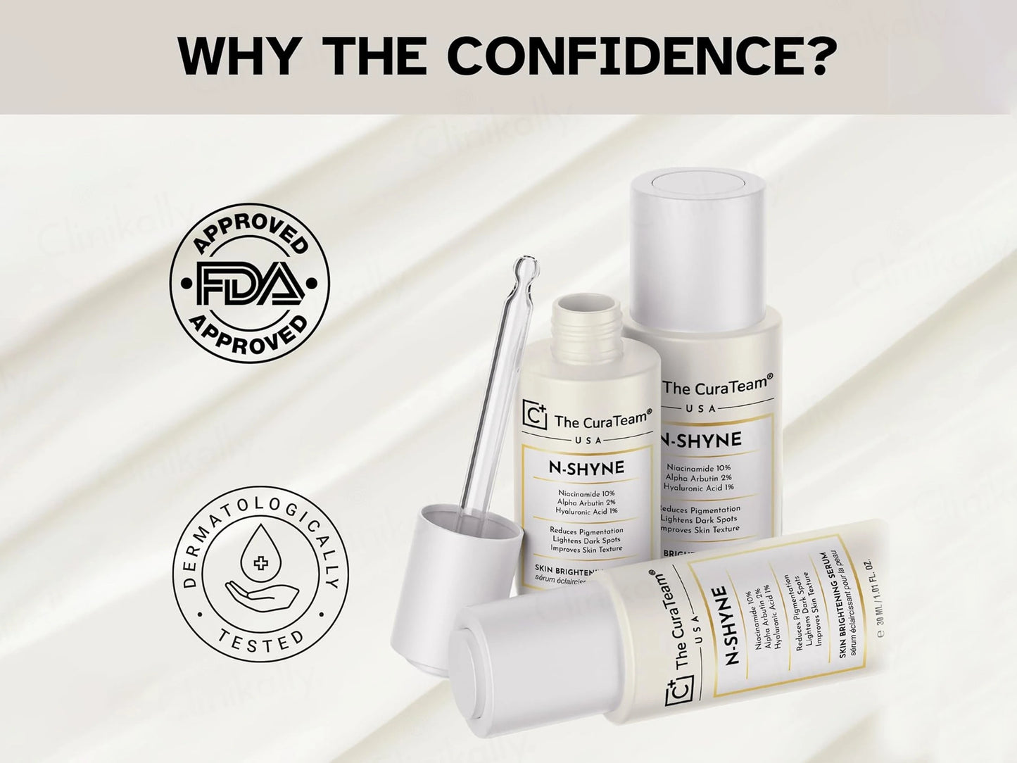 The CuraTeam N-Shyne Skin Brightening Serum