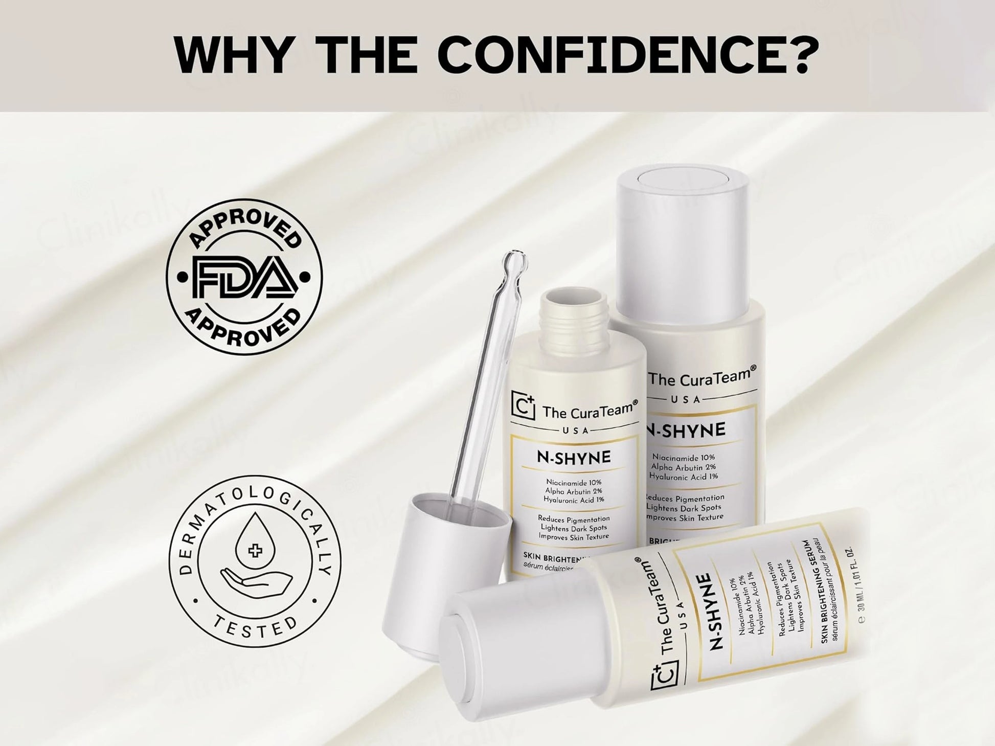 The CuraTeam N-Shyne Skin Brightening Serum