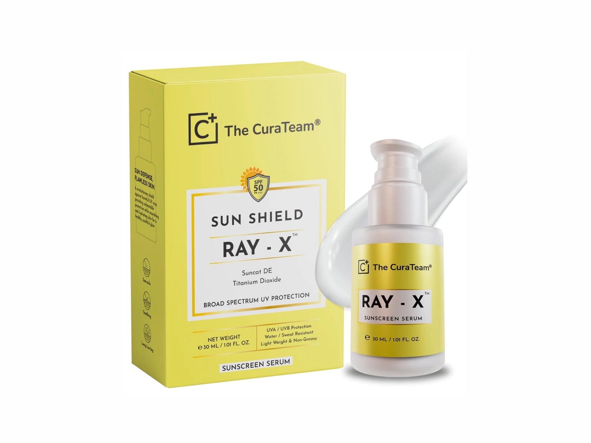 The CuraTeam Ray-X Sunscreen Serum